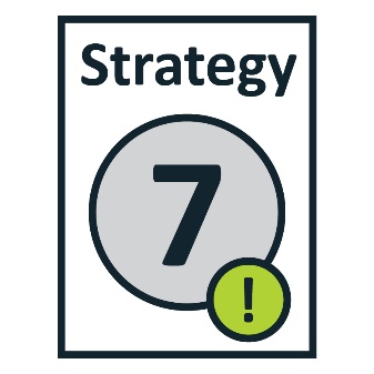 The new Strategy document with the number 7 next to an exclamation mark.